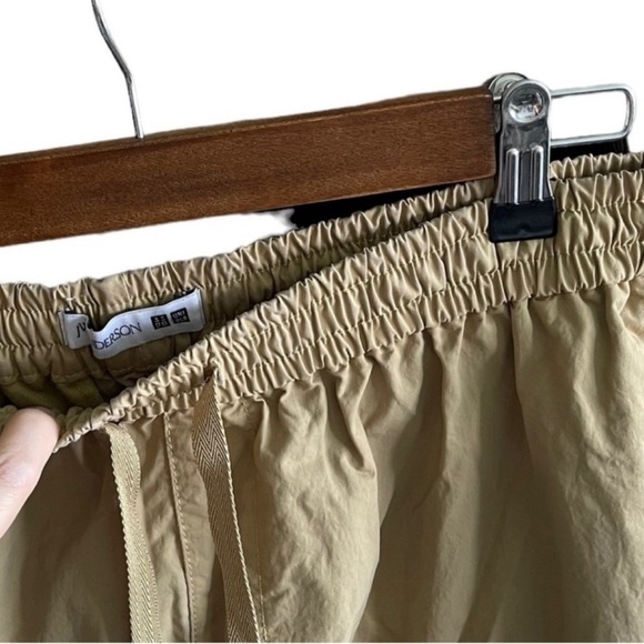 UNIQLO × JW ANDERSON JWA Cargo Jogger Pants Tan Beige 100% Nylon Women's Size L - Picture 5 of 14